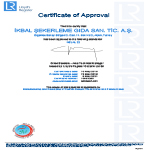 Lloyd's Register Certificate of Approval - Helal Belgeli